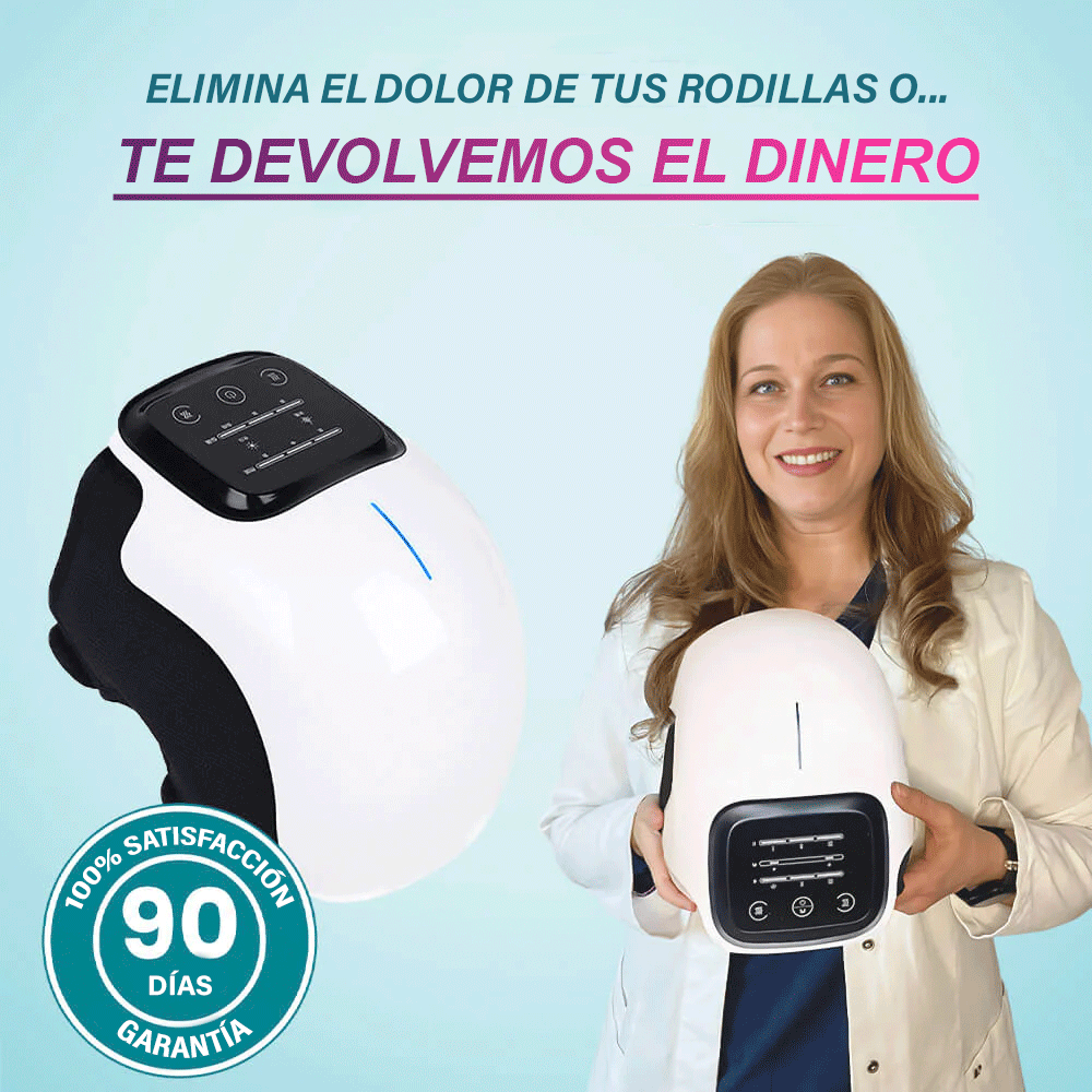 Rodinex™ - Masajeador de rodilla con terapia laser 3 en 1