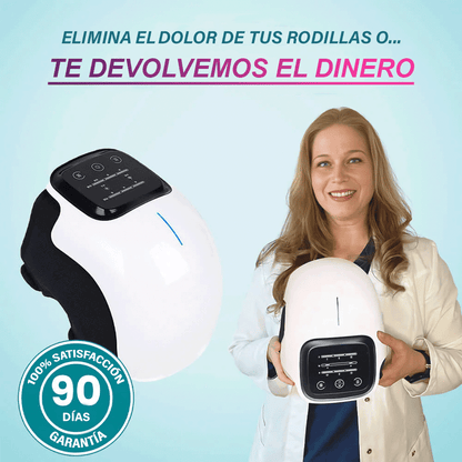Rodinex™ - Masajeador de rodilla con terapia laser 3 en 1